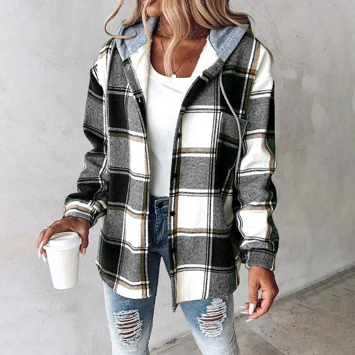 Veronica - Cozy Plaid Jacket